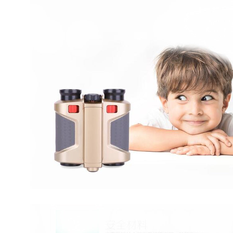 Children Night Vision Device 4X30 Binoculars with Lights Adjustable Focus Telescope Reluova