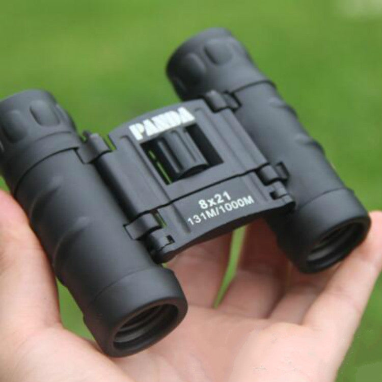 Compact 8X21 Telescope Full Optical Green Film HD Binocular Low Light Level Night Vision Telescope Reluova