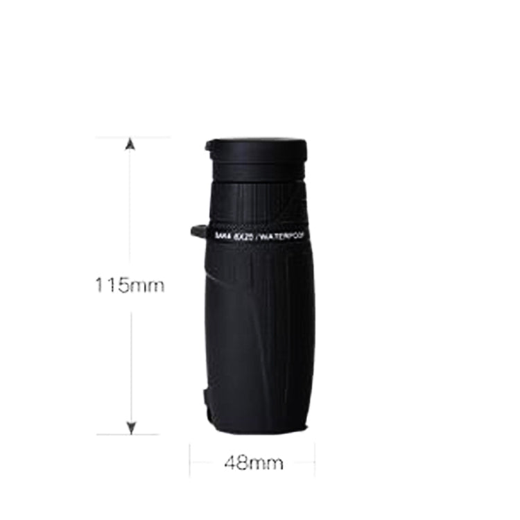 8X25 Portable Monocular Binoculars Large-field Low-light Night Vision Telescope Reluova