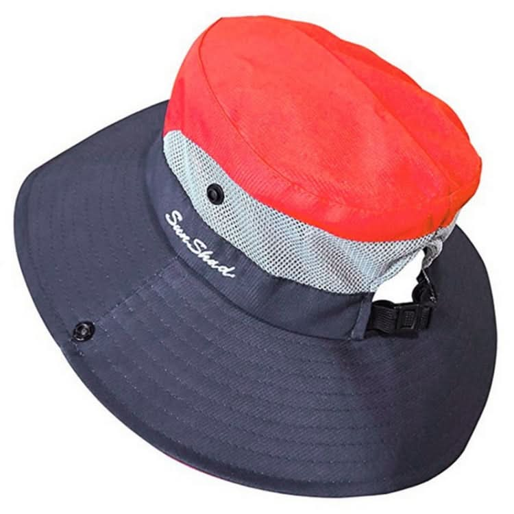 SunShad 112221 Foldable Wide-brimmed Breathable Summer Sunscreen Fisherman Hat for Men / Women, Size: 55-57cm Reluova