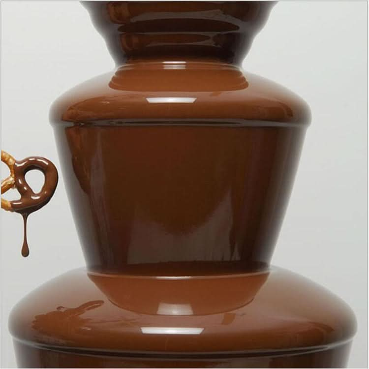 4 Layers Electrical Chocolate Fountain Chocolate Melt Fondue Waterfall Machine-Reluova