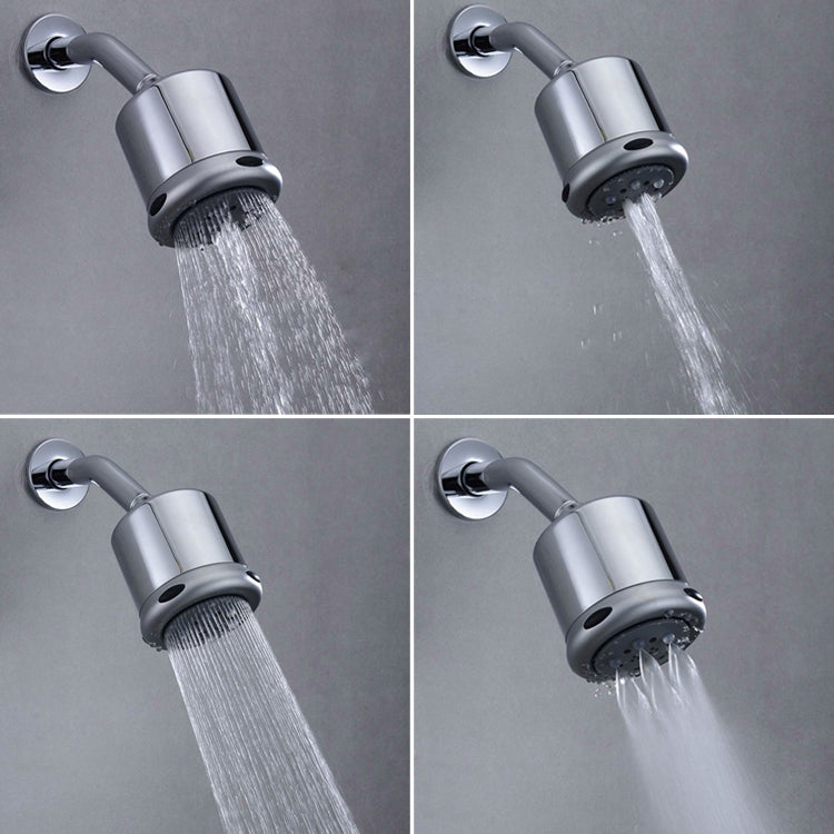 Air Boosted Water Saving Dark Wall Mounted Shower Head