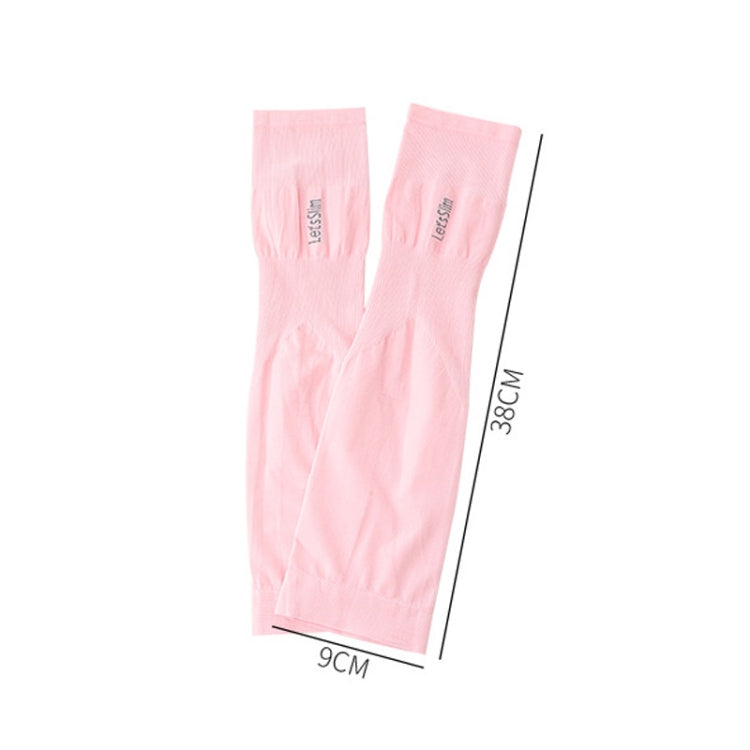 Long Ice Silk Sunscreen Sleeves Cycling Driving Outdoor UV Arm Oversleeve,  Length: 38cm Reluova