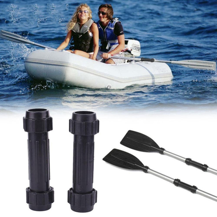 2 PCS Rubber Boat Paddle Connection Tube Universal Connector Boat Accessories for 26-28mm Rod