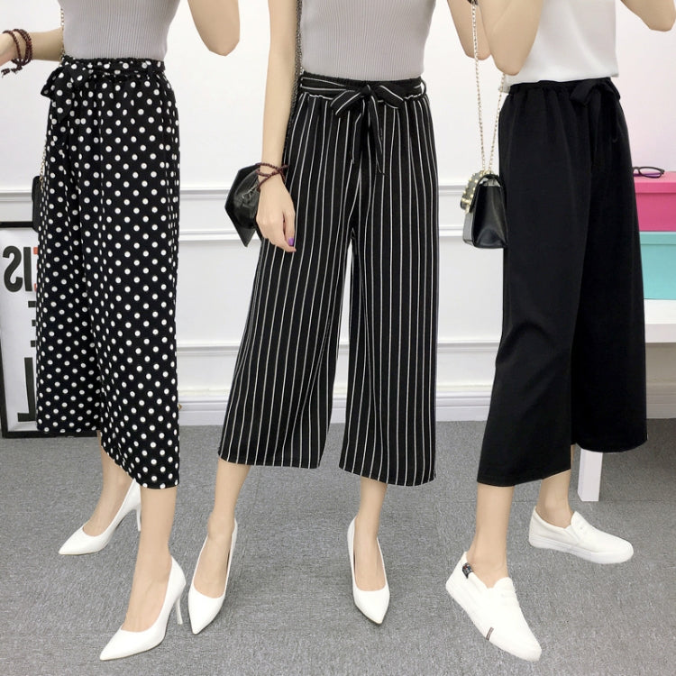 Wide Leg Pants Female Summer High Waist Was Thin Ladies Casual Pants Reluova