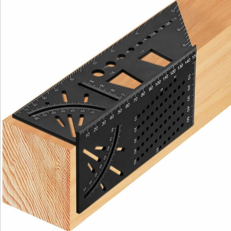 3D Woodworking Stop Gauge Aluminum Alloy Multi-function Angle Ruler My Store