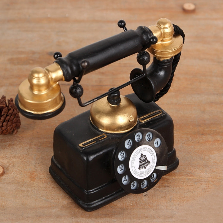 Resin Turntable Phone Model Creative Home Office Porch Ornament Decoration