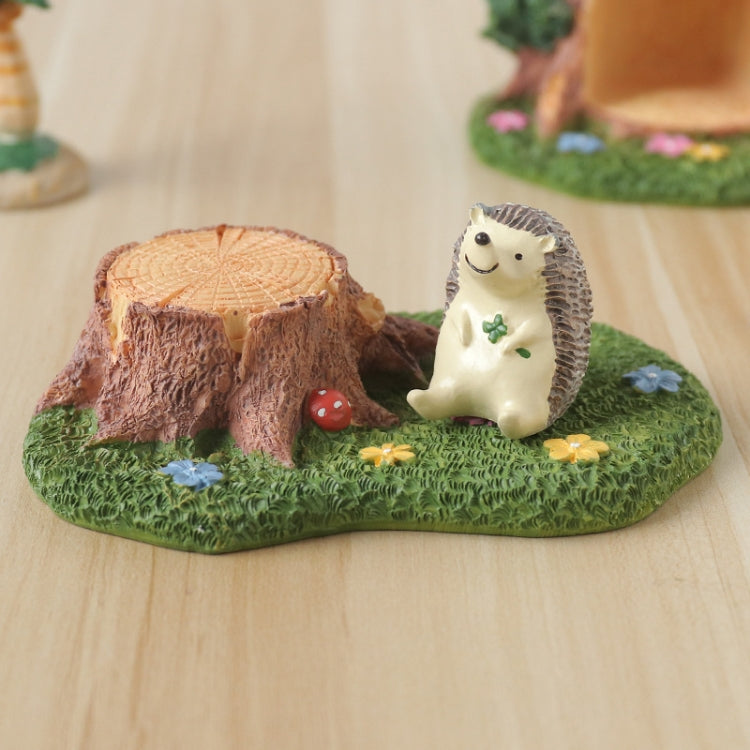 Pastoral Micro Landscape Landscaping Resin Ornaments Without Hedgehog My Store