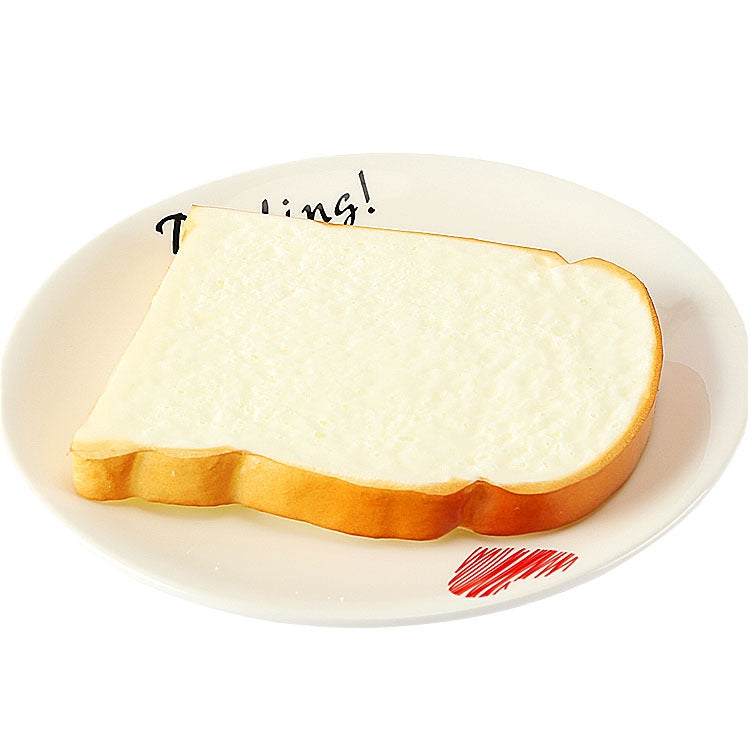 PU Simulation Bread Slice Model Photography Props Home Decoration Window Display My Store