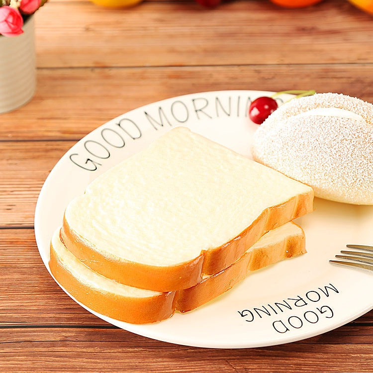 PU Simulation Bread Slice Model Photography Props Home Decoration Window Display My Store