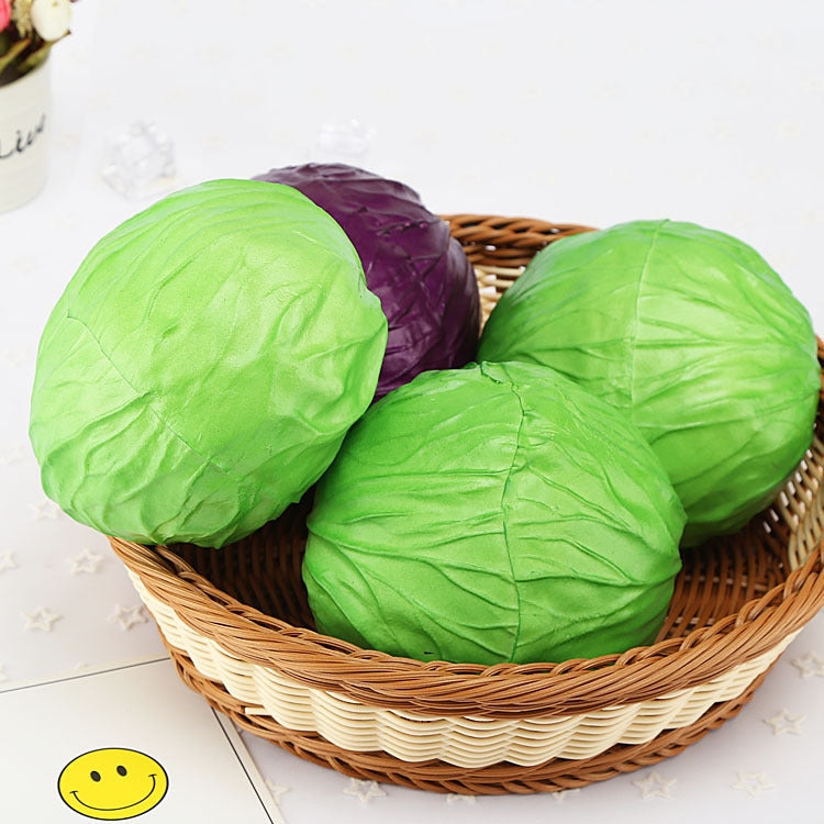 PU Simulation Vegetable Cabbage Model Photography Props Window Display Furnishings Hotel Home Decoration