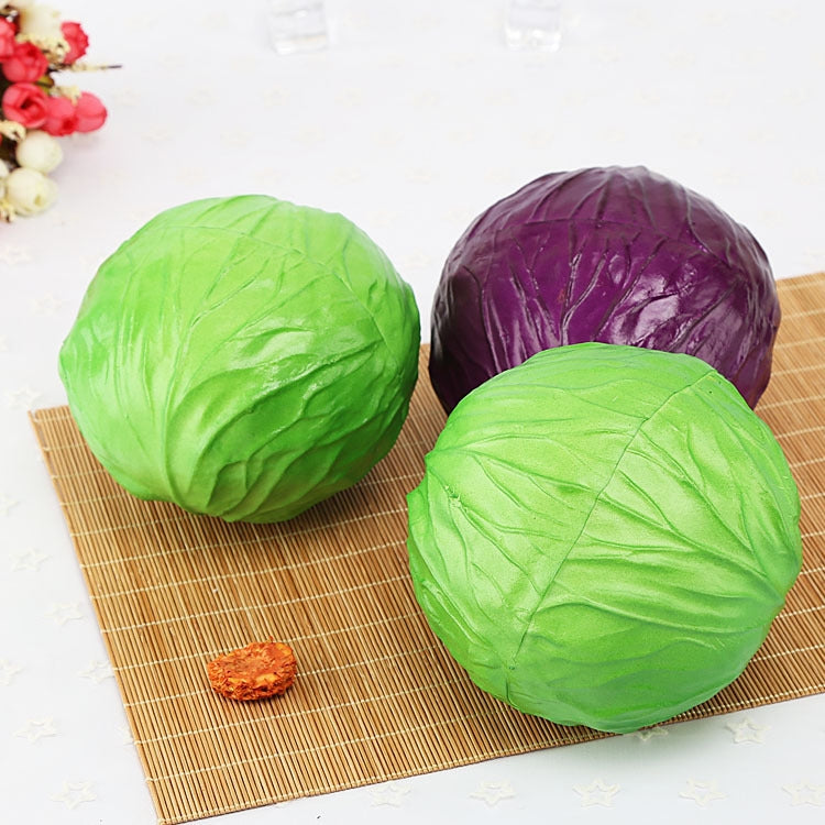 PU Simulation Vegetable Cabbage Model Photography Props Window Display Furnishings Hotel Home Decoration