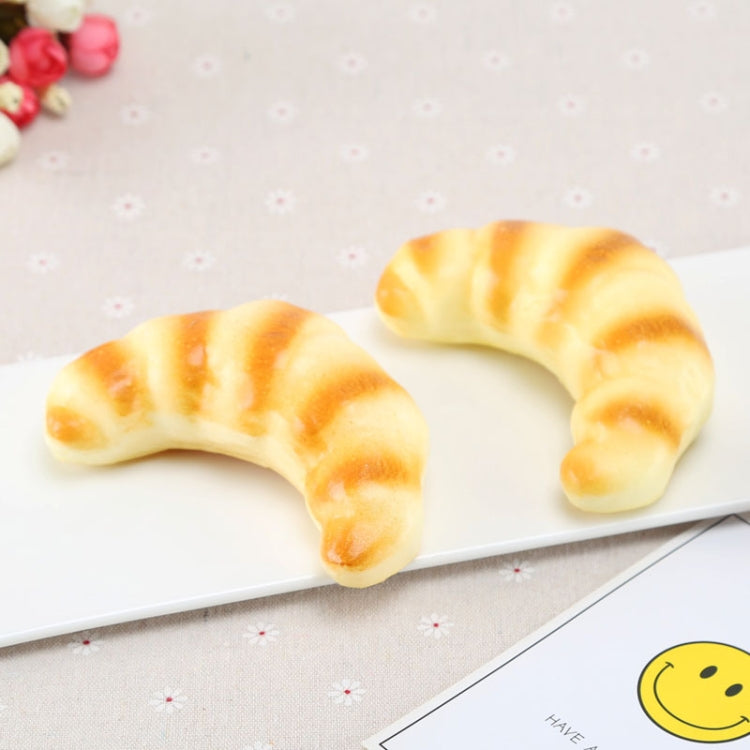 Simulation Bread Model PU Small Horns Bread Ornaments Photography Props Home Decoration Window Display