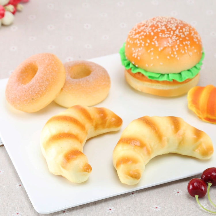 Simulation Bread Model PU Small Horns Bread Ornaments Photography Props Home Decoration Window Display