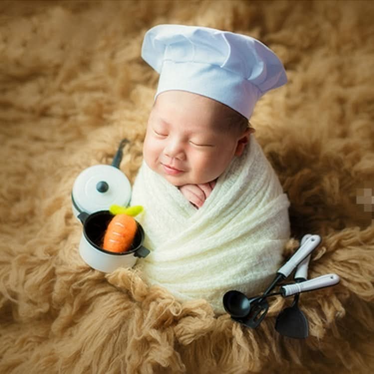 Newborn Babies Photography Clothing Chef Theme Set Reluova