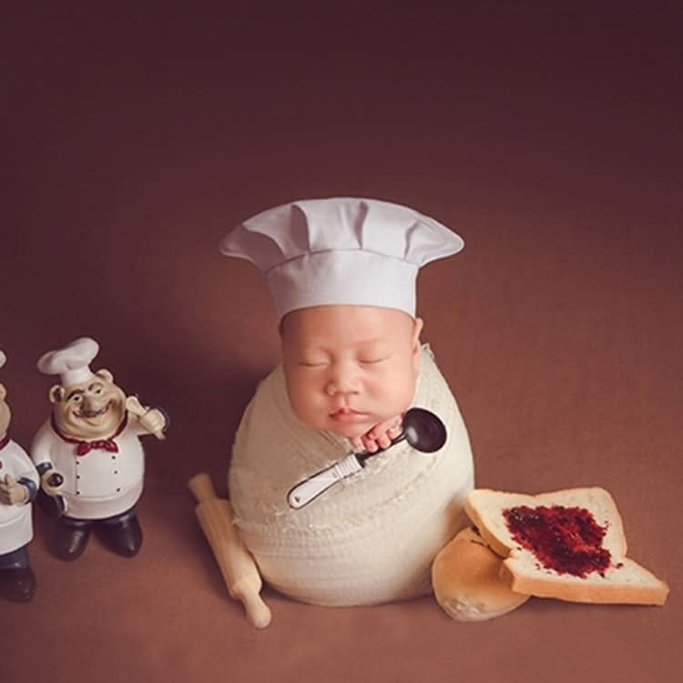 Newborn Babies Photography Clothing Chef Theme Set Reluova