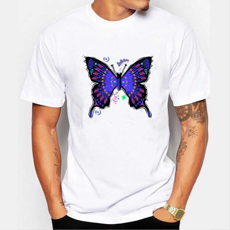 Short-sleeved Printing Pattern T-shirt for Men, Series 2