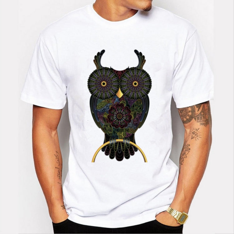 Short-sleeved Printing Pattern T-shirt for Men, Series 1