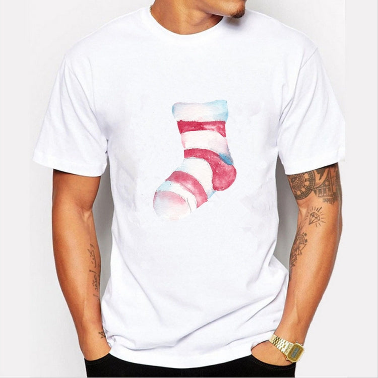 Print Pattern Short Sleeve T-Shirt for Men