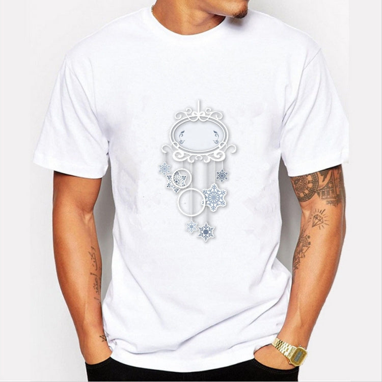 Print Pattern Short Sleeve T-Shirt for Men