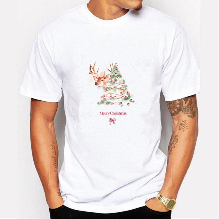 Print Pattern Short Sleeve T-Shirt for Men