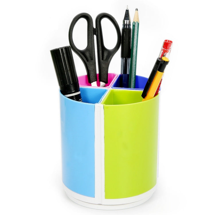 Multifunctional Colorful Detachable Rotary Stationery Office Round Pen Holder Reluova