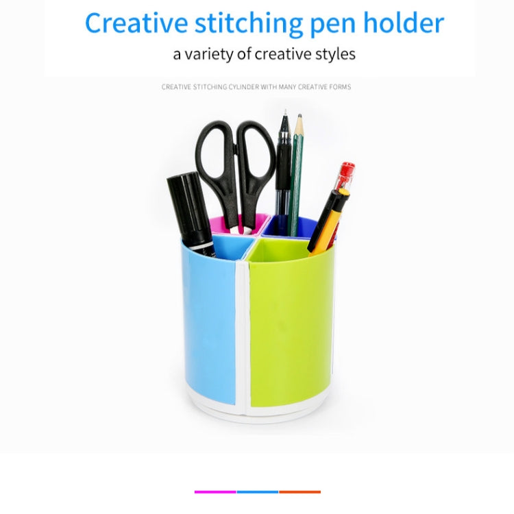 Multifunctional Colorful Detachable Rotary Stationery Office Round Pen Holder Reluova