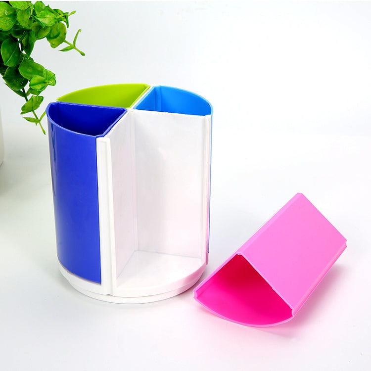 Multifunctional Colorful Detachable Rotary Stationery Office Round Pen Holder