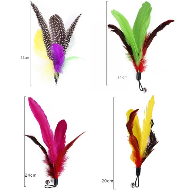 Cat Toys Feather Telescopic Funny Cat Sticks - Reluova