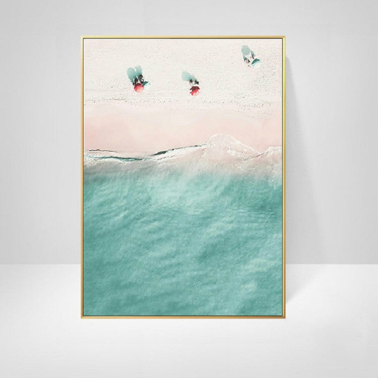 Ocean Landscape Canvas Poster Decoration Home Painting Art Paintings Frameless Painting Core