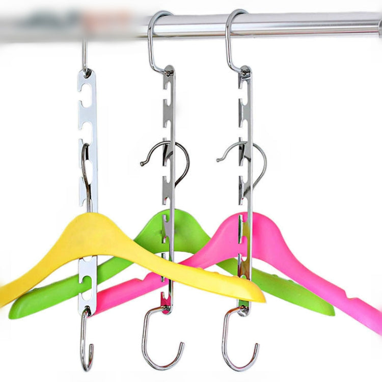 Multifunctional Stainless Steel Folding Clothes Jacket Pants Storage Hanger My Store