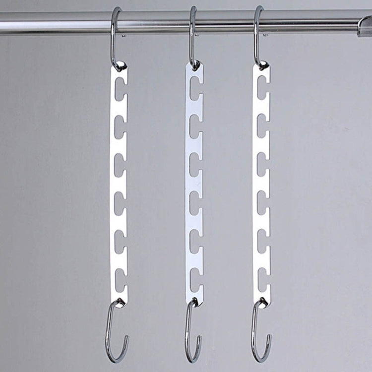 Multifunctional Stainless Steel Folding Clothes Jacket Pants Storage Hanger My Store