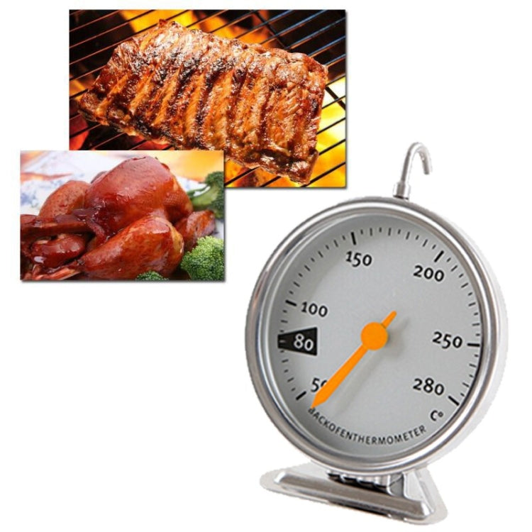 Hanging High Temperature Resistance Stainless Steel Oven Thermometer Kitchen Tools