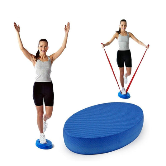 TPE Oval High Rebound Non-slip Yoga Supplies Balance Mat, Size: 31 x 21 x 6cm Reluova