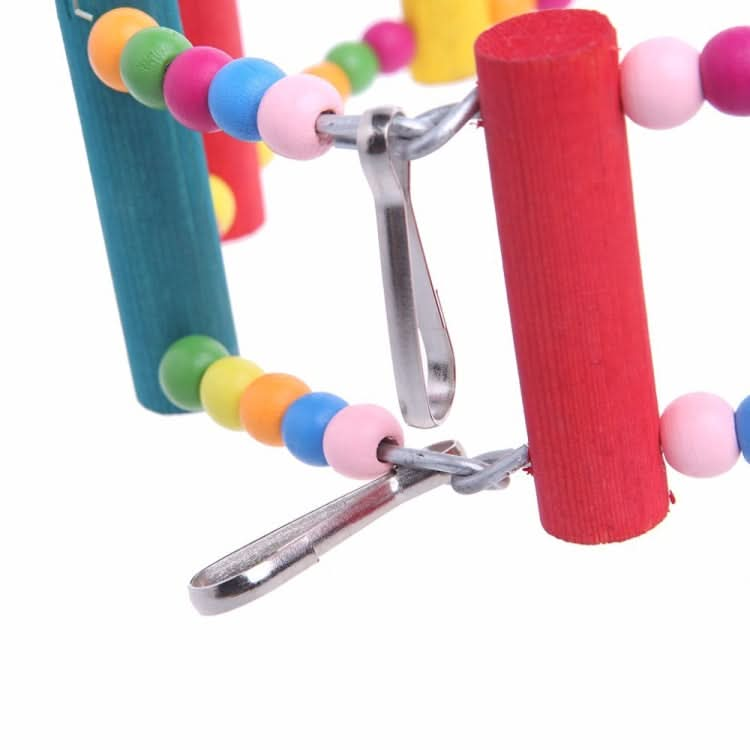 Parrot Bird Arch Climbing Swing Wheel Ring Toy - Reluova