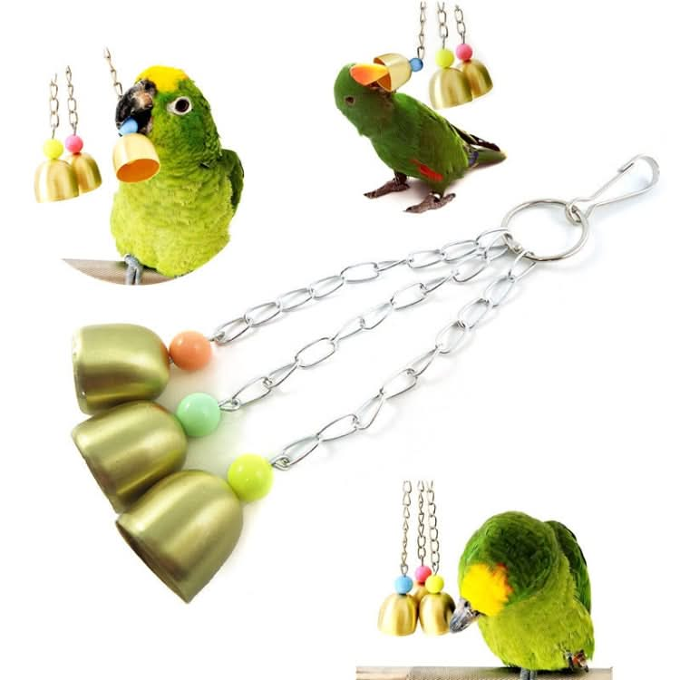 Creative Pet Supplies Parrot Copper Bell Toy - Reluova