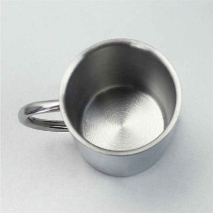 304 Stainless Steel Double Insulation Coffee Drink Milk Water Mugs Durable Drinking Cup with Lid-Reluova