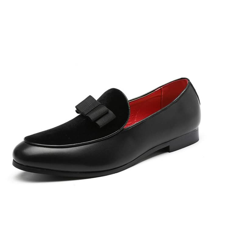 Bowknot Wedding Dress Male Flats Gentlemen Casual Shoes Reluova