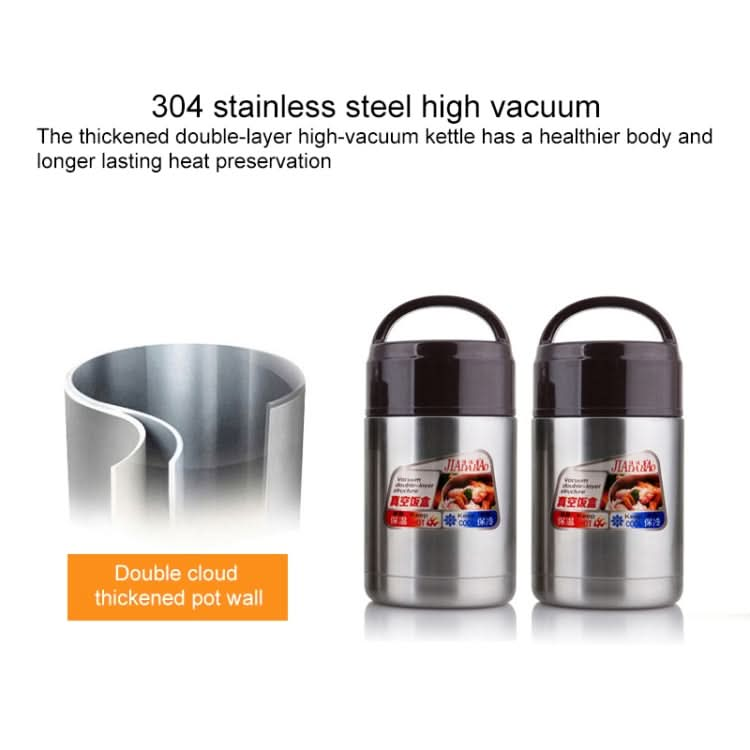 Jiadabao Stainless Steel Vacuum Insulation Simmering Pot Portable Insulation Rice Pot - Reluova