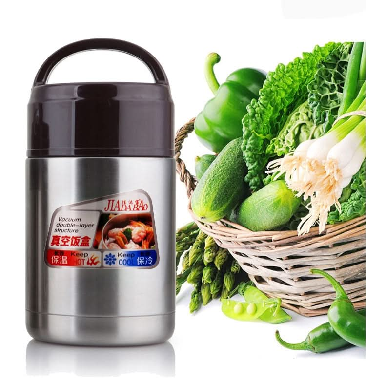 Jiadabao Stainless Steel Vacuum Insulation Simmering Pot Portable Insulation Rice Pot - Reluova