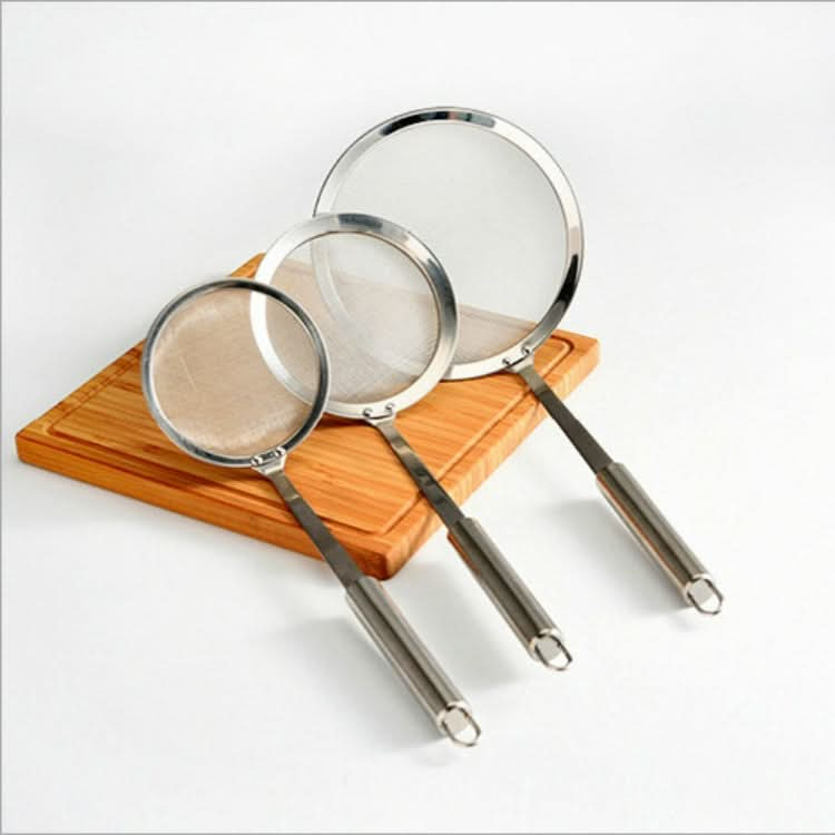 Stainless Steel Fruit Juice Soy Milk Oil Case Hot Pot Flour Dregs Filter Grease Leak - Reluova