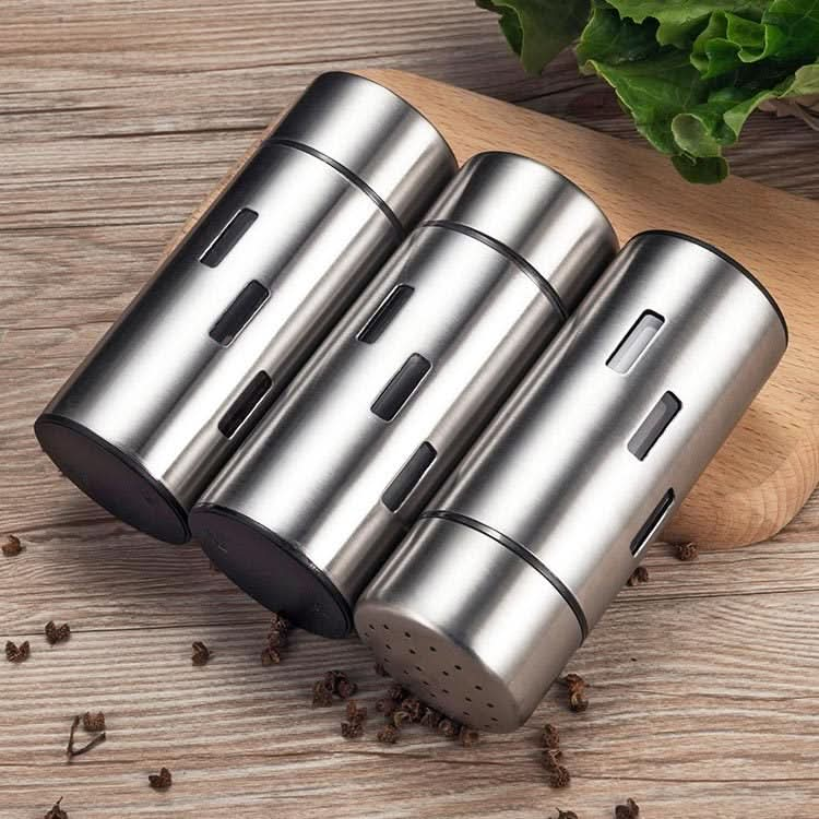 Stainless Steel Sauce Jars Chili Jars Barbecue Condiments Box Seasoning Jar Set - Reluova