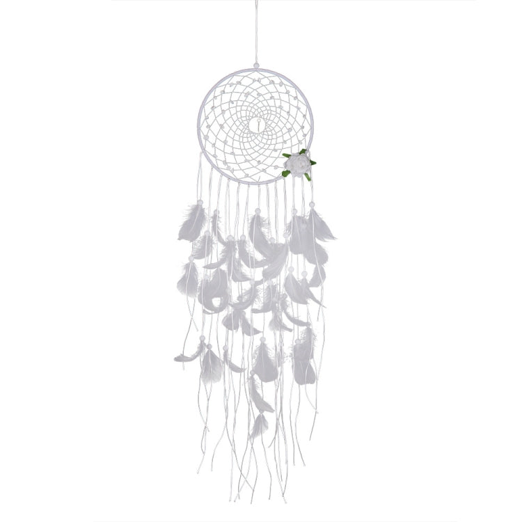 MS0011CD White Flowers Christmas Lantern Dreamcatcher Hanging Holiday Gift Party Decoration with 2m Lamp My Store