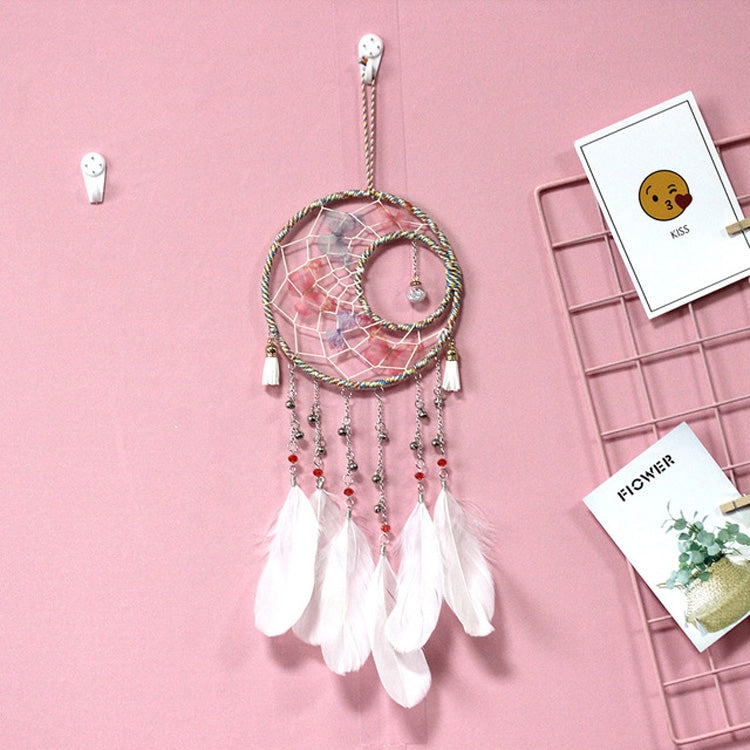 Creative Hand-woven Crafts Sun and Moon Dream Catcher Home Car Wall Hanging Decoration My Store