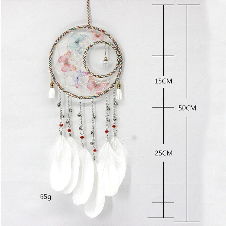 Creative Hand-woven Crafts Sun and Moon Dream Catcher Home Car Wall Hanging Decoration My Store