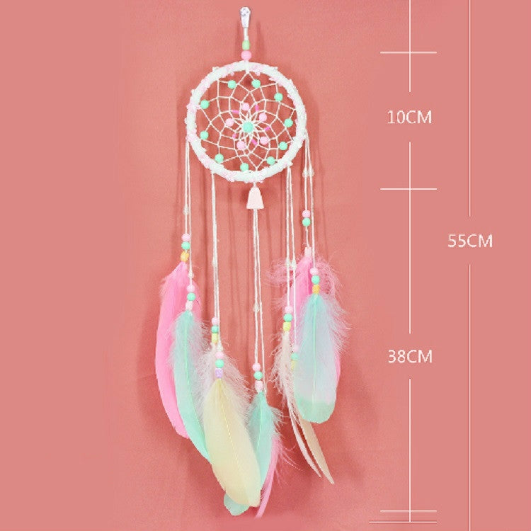 Creative Fresh Single Ring Beads Dream Catcher Home Ornaments My Store