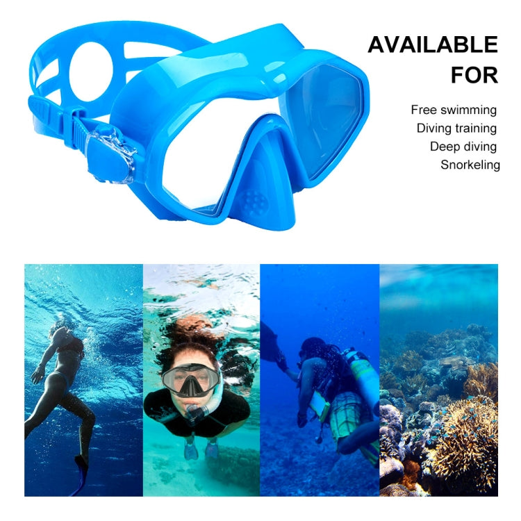 M6113 Adult Diving Goggles Deep Diving Integrated Goggles Mask Anti-fog Diving Glasses