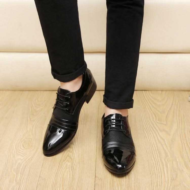 Flat Shoes Breathable Men Business Dress Shoes Reluova