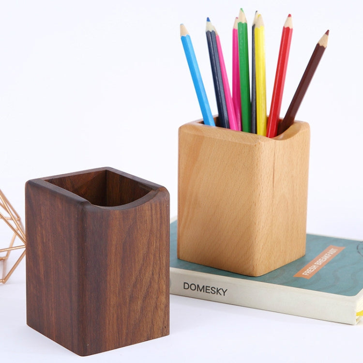 Multifunctional Wooden Chinese Style Student Pen Holder My Store