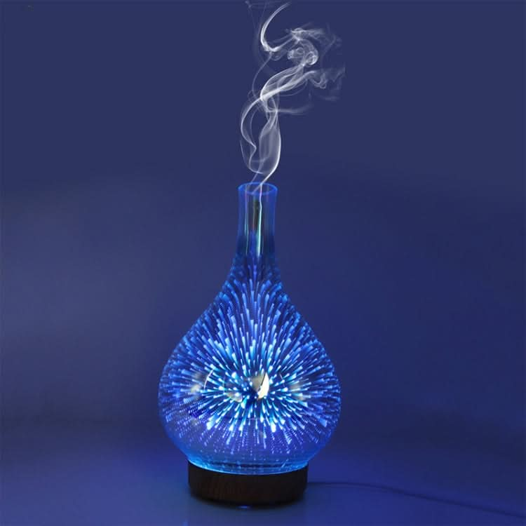 STB-XB10 3D Fireworks 7 Colors LED Night Light Air Humidifier Aroma Essential Oil Diffuser Mist Maker Reluova